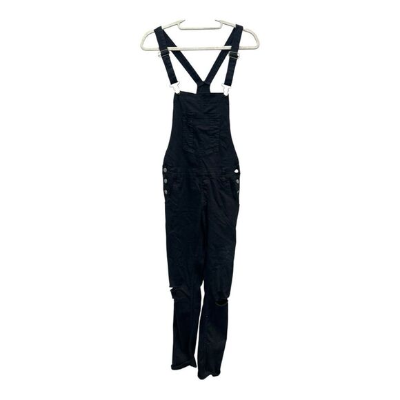 Revolve  superdown gia denim overalls size small preppy streetwear boho coastal - Picture 4 of 7